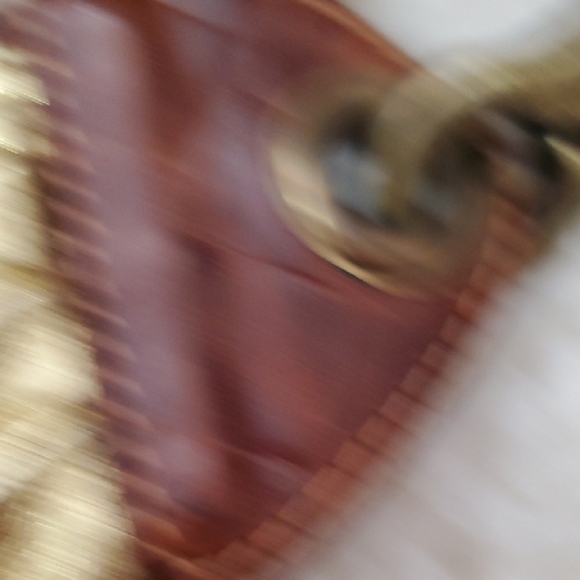 Furla Gold and Brown Crossbody Bag - Picture 4 of 12